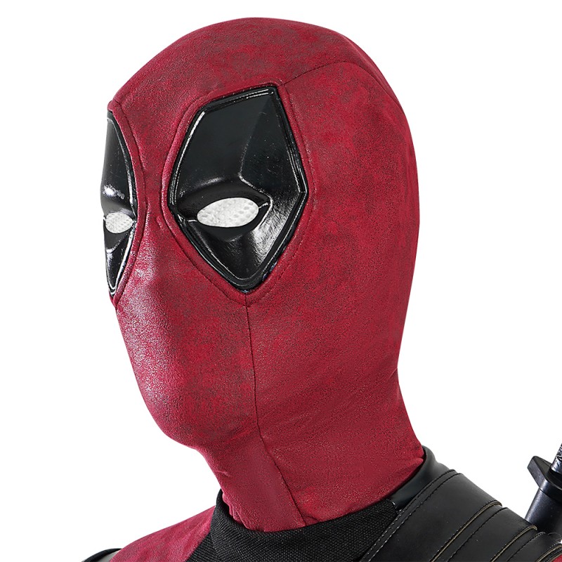 Deadpool 3 Costume New Deadpool Wade Winston Halloween Red Cosplay Suit