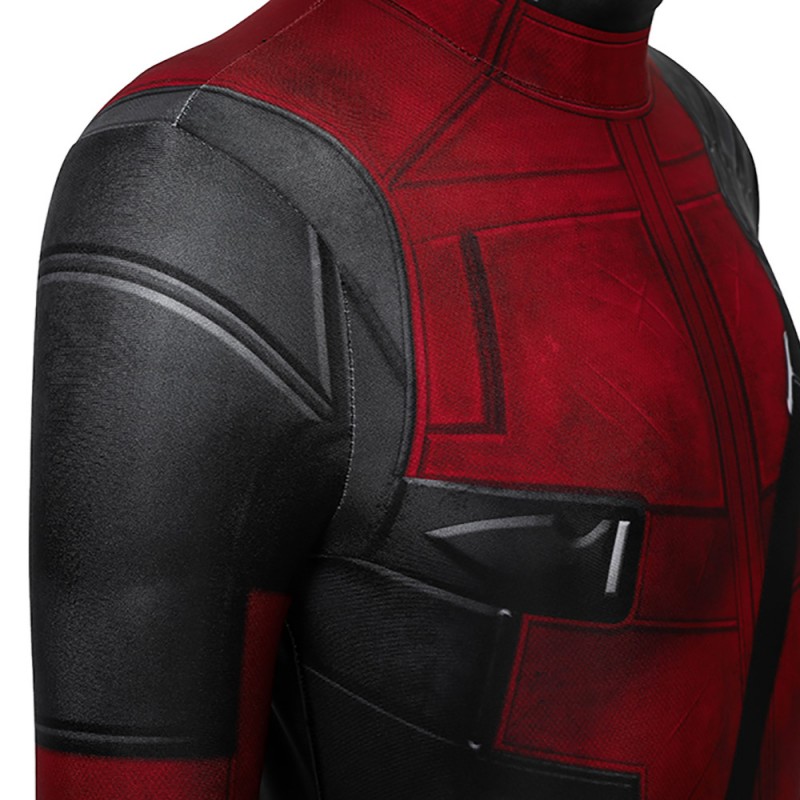 Kids Deadpool Cosplay Costume full set Jumpsuit