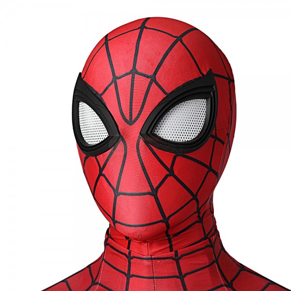 Spiderman Peter Parker Suit Avengers Spider-Man Cosplay Costume ...