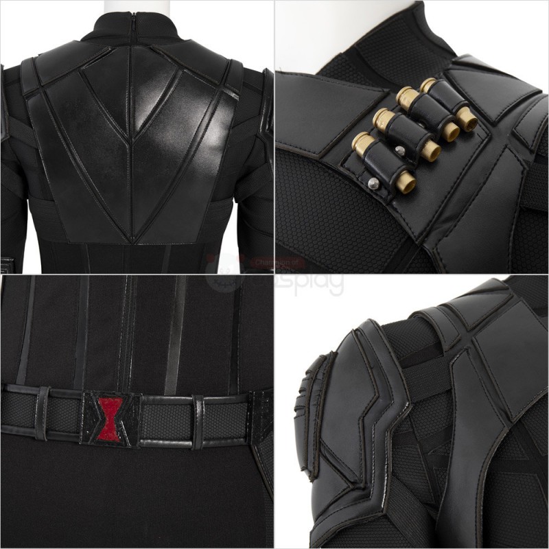 Yelena Belova Black Costume New Black Widow Cosplay Suit - CCosplay.com