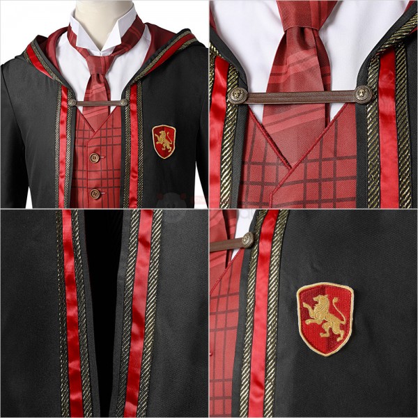 Hogwarts Gryffindor Cosplay Costumes School Uniforms Suits Champion   8 600x600 