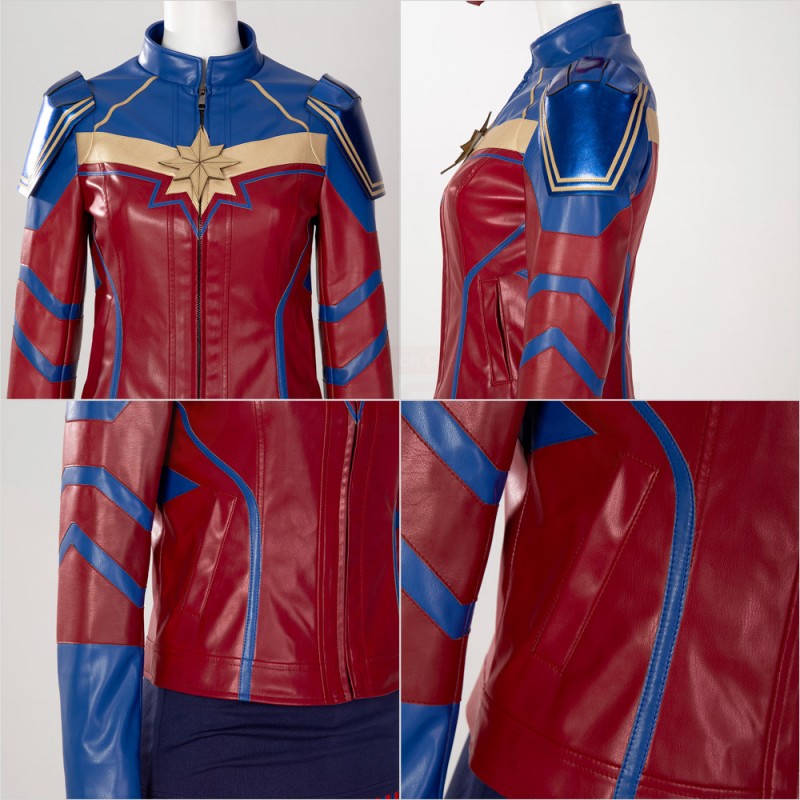 Ms. Marvel Kamala Khan Cosplay Costume Suit - Champion Cosplay