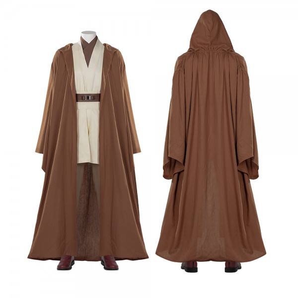 Star Wars Cosplay Costumes Jedi Knight Obi-Wan Kenobi Halloween Suit ...