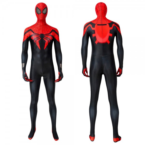 Spiderman Printed Bosysuit The Superior Spider-Man Cosplay Costume ...