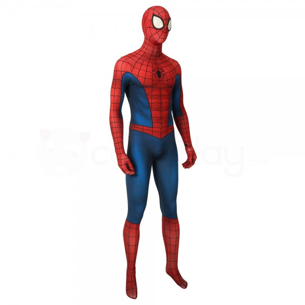 Spider-Man Classic Suit Halloween Cosplay Costume - Champion Cosplay