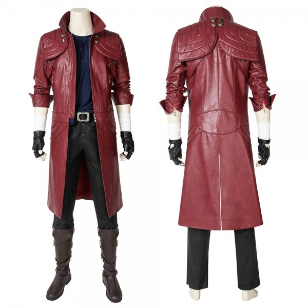 DMC 5 Dante Cosplay Costume Devil May Cry V Halloween Suit - Champion ...