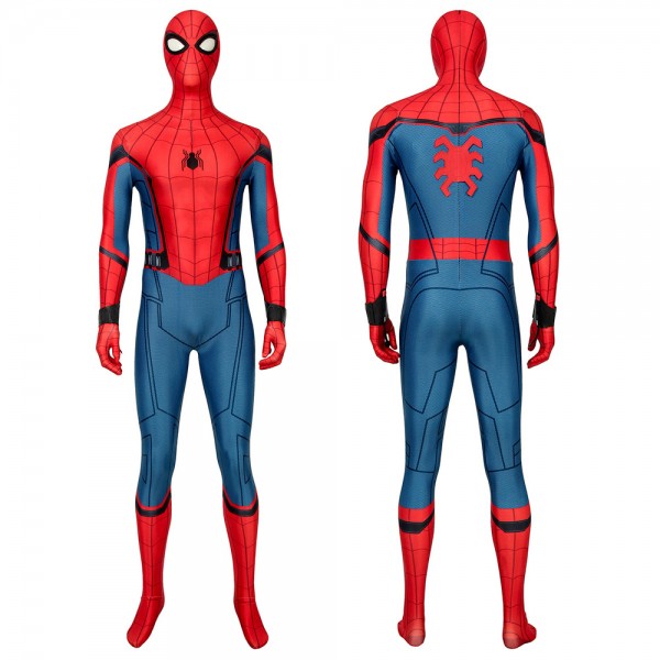 Spiderman Peter Parker Costume Spider-Man Far From Home Cosplay Suit ...