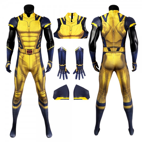 Deadpool 3 Wolverine Jumpsuit Sleeveless Cosplay Costumes - Champion ...