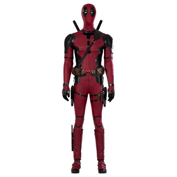 Wade Wilson Cosplay Costume Marvel Deadpool 3 Wade Halloween Red Suits ...