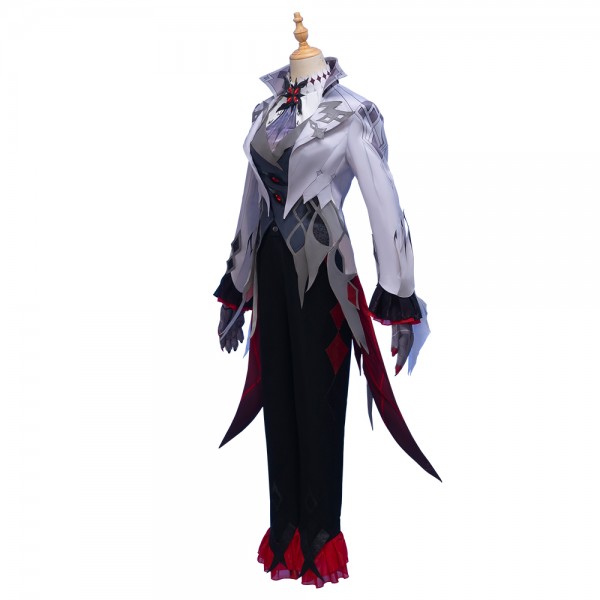 Arlecchino Female Suits Game Genshin Impact Cosplay Costume - Champion ...