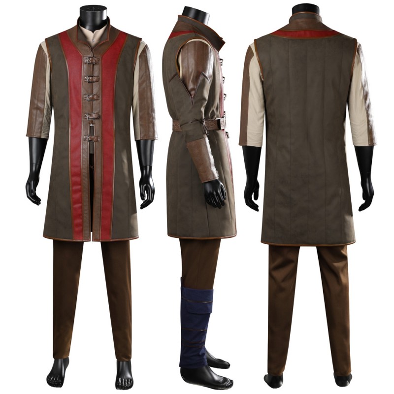Baldurs Gate 3 Wyll Costume Game BG3  Cosplay Suit Men Halloween Outfit