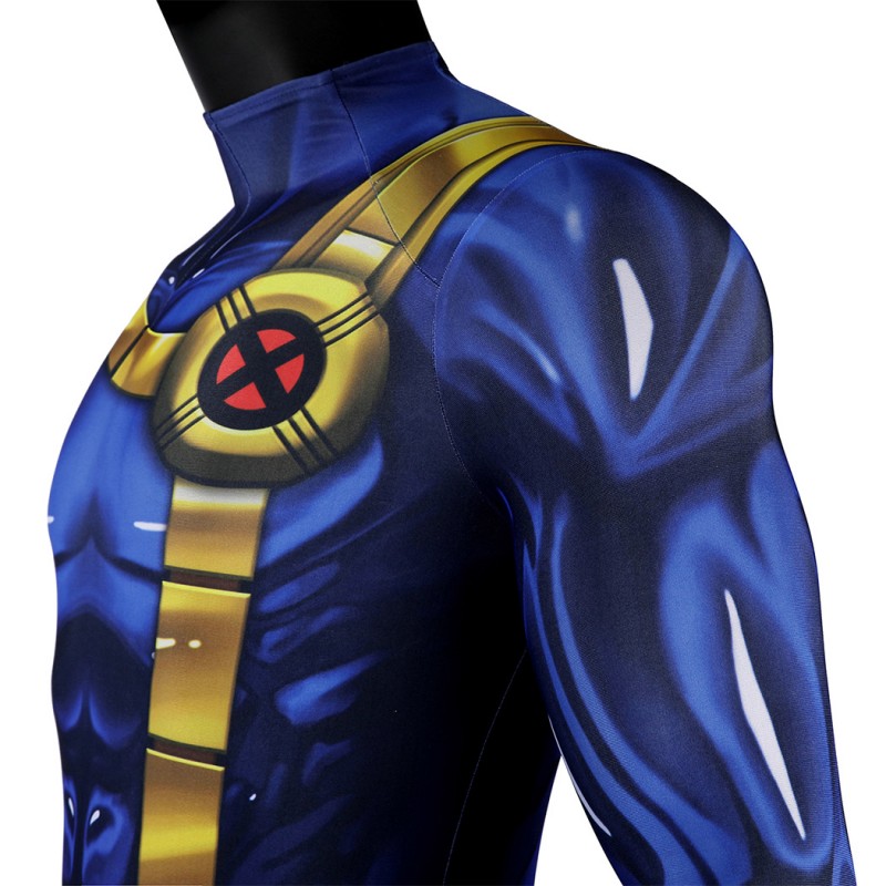 X-Men 97 Cyclops Suit Scott Summers Jumpsuit Halloween Cosplay Costumes