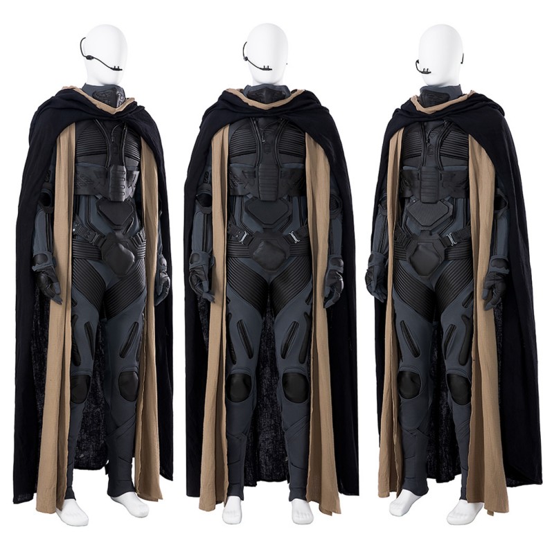Paul Atreides Halloween Costumes Dune 2 Cosplay Suit with Capes