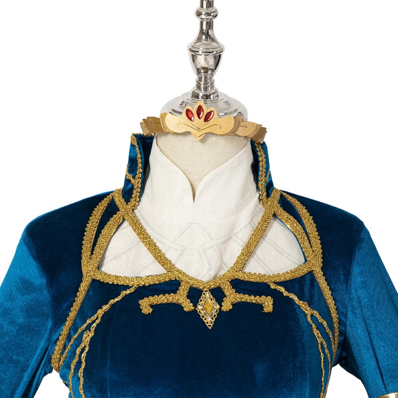 Princess Zelda Halloween Costume The Legend of Zelda Breath of the Wild Cosplay Suit Dress Outfits