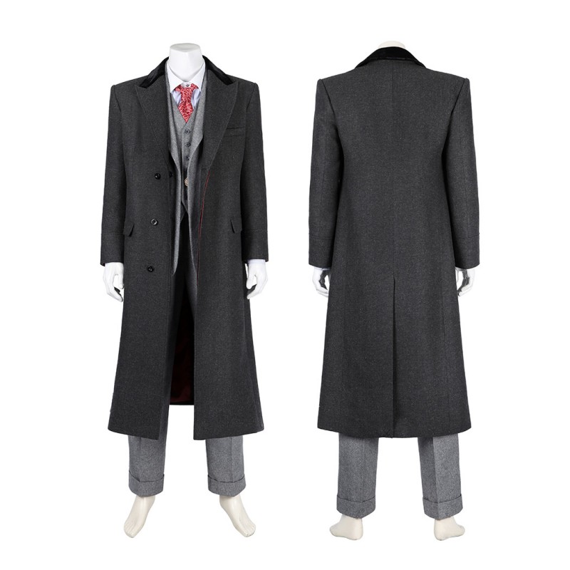 Tommy Shelby Costume Peaky Blinders Season 6 Cosplay Suit Men Halloween Outfit