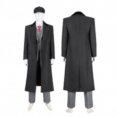 Tommy Shelby Costume Peaky Blinders Season 6 Cosplay Suit Men Halloween Outfit