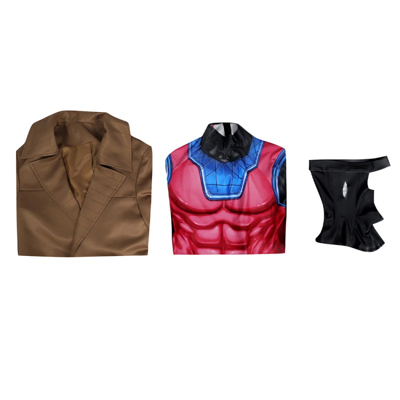 X-Men 97 Gambit Costume Remy Etienne LeBeau Cosplay Suit Men Outfits