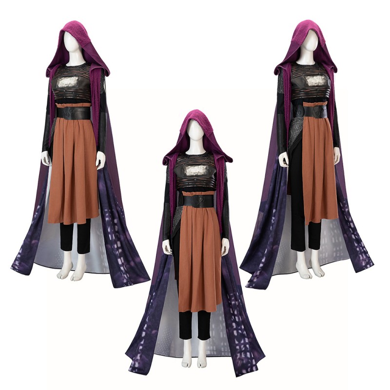 The Acolyte Mae Costume Star Wars Cosplay Suit Women Halloween Outfits