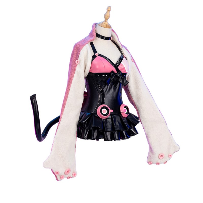 Lucky Chloe Costume Game Tekken 7 Cosplay Suit