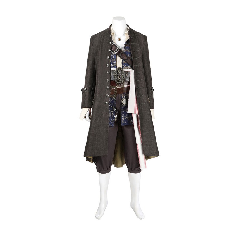 Jack Cosplay Costume Suit Captain Halloween Outfits