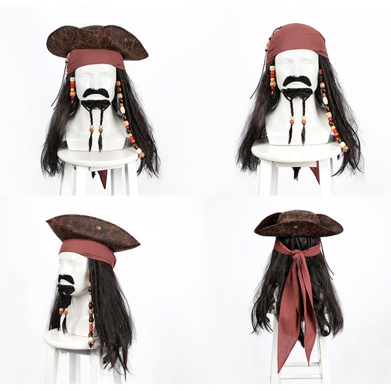 Jack Cosplay Costume Suit Captain Halloween Outfits