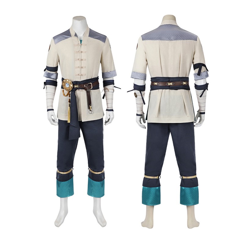 Mortal Kombat 1 Raiden Costume MK1 Men Halloween Cosplay Suit