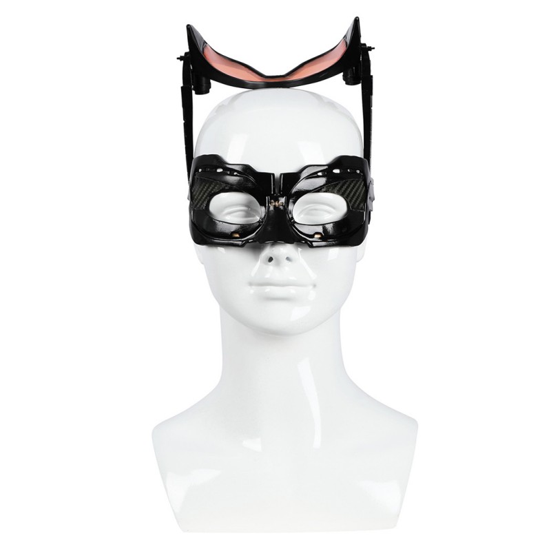 Selina Kyle Black Costume The Bat Knight Catgirl Halloween Cosplay Suit