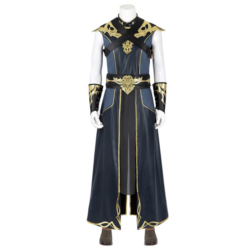 BG3 The Dark Urge Costume Baldur's Gate 3 Cosplay Suit Warlock Robe Outfits