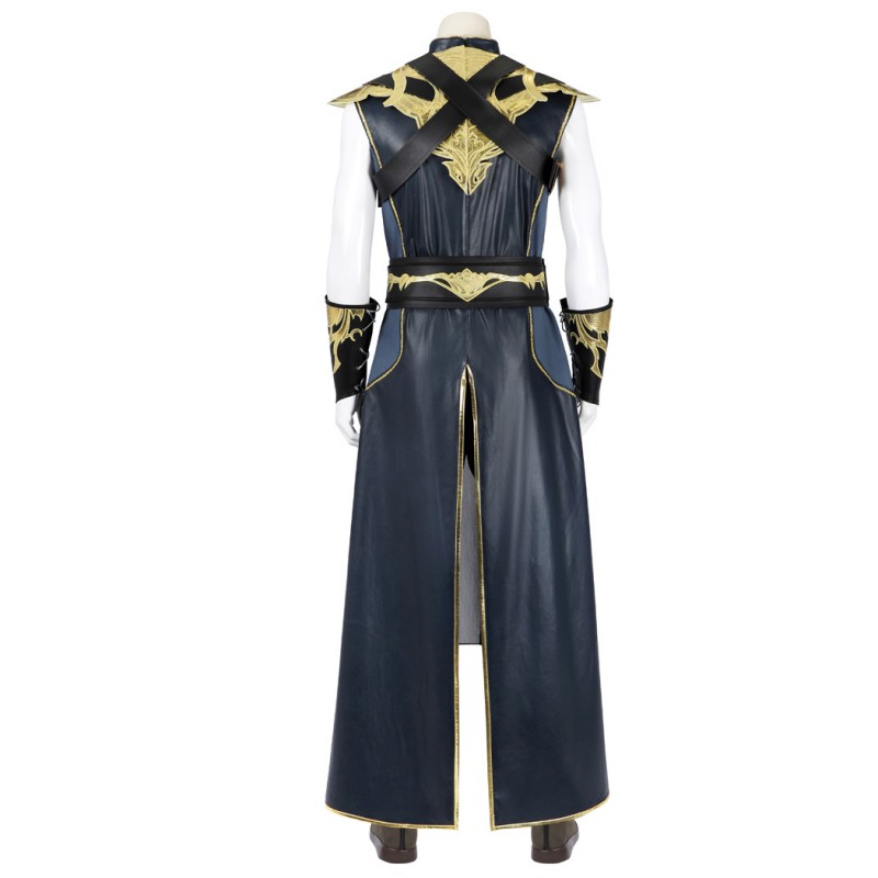 BG3 The Dark Urge Costume Baldurs Gate 3 Cosplay Suit Warlock Robe Outfits