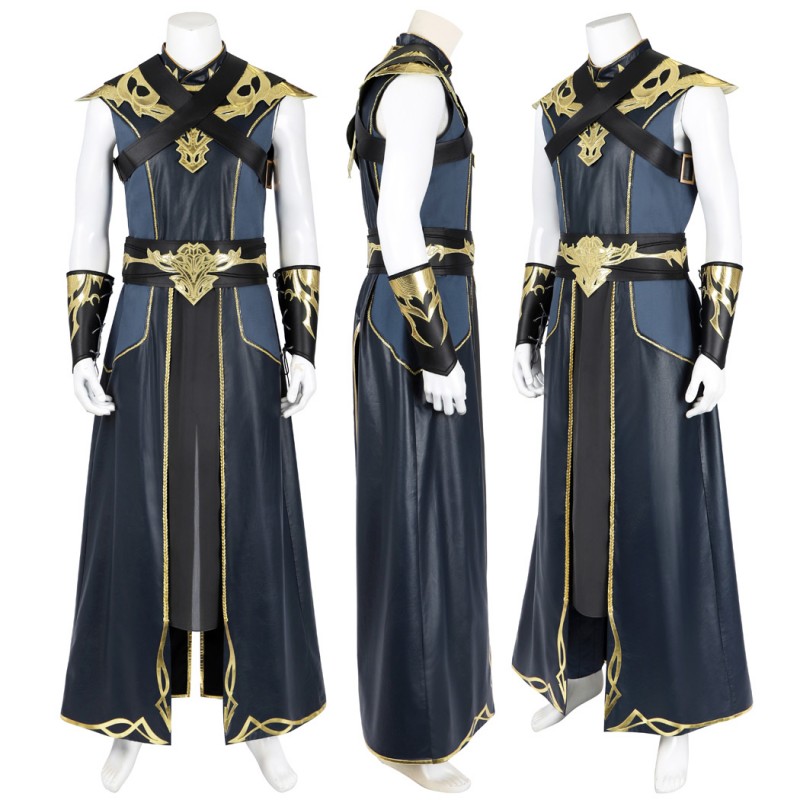 BG3 The Dark Urge Costume Baldur's Gate 3 Cosplay Suit Warlock Robe Outfits