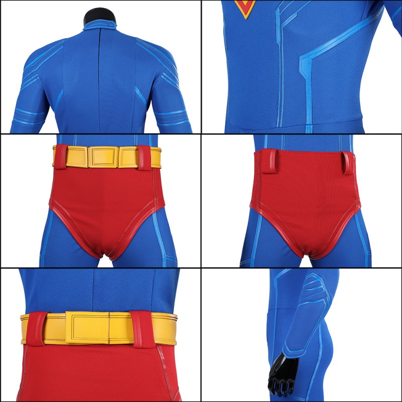 Clark Kent Cosplay Jumpsuit Man Legacy Costumes for Male