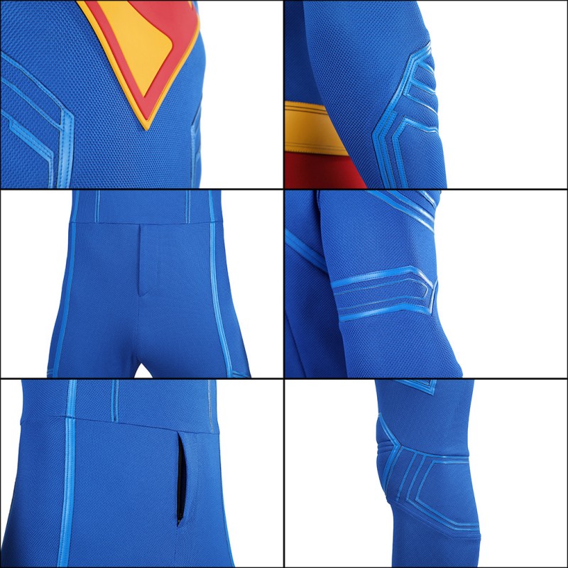 Clark Kent Cosplay Jumpsuit Man Legacy Costumes for Male