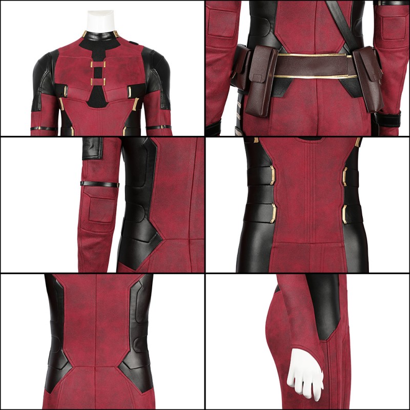 Lady Deadpool Costume Female Deadpool & Wolverine Halloween Cosplay Suit