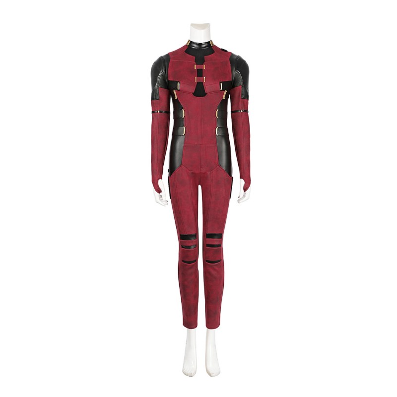 Lady Deadpool Costume Female Deadpool & Wolverine Halloween Cosplay Suit