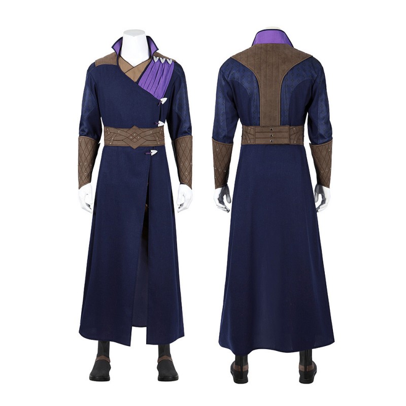 Gale Dekarios Costume Baldurs Gate 3 Cosplay Suit Purple Halloween Outfit