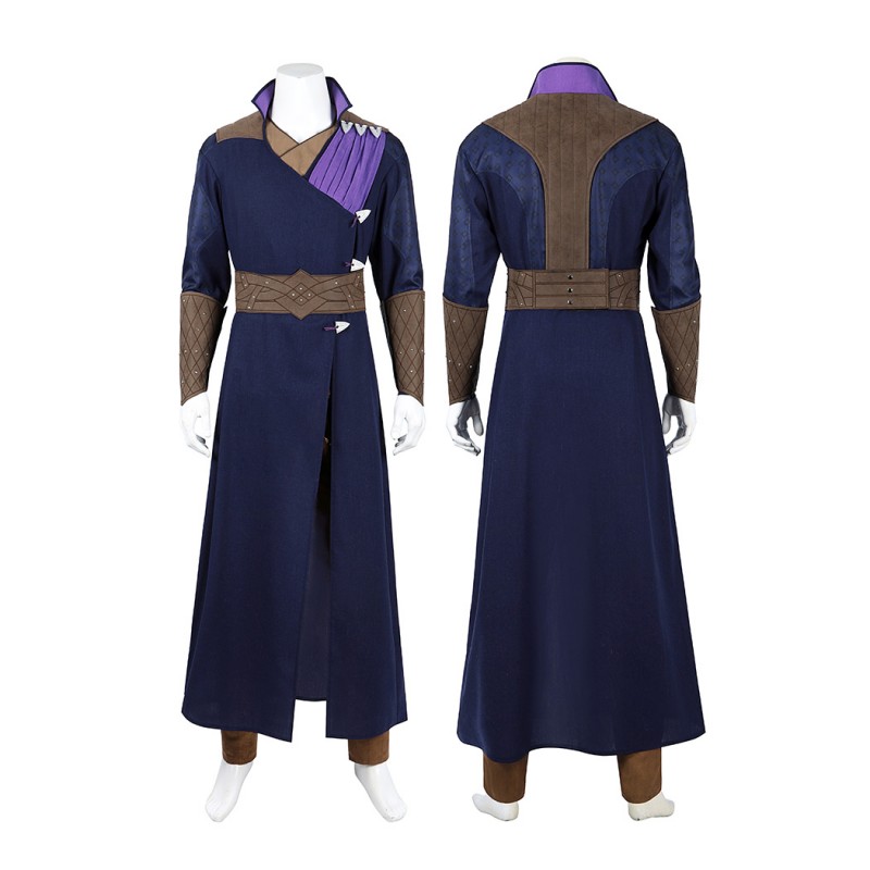 Gale Dekarios Costume Baldurs Gate 3 Cosplay Suit Purple Halloween Outfit