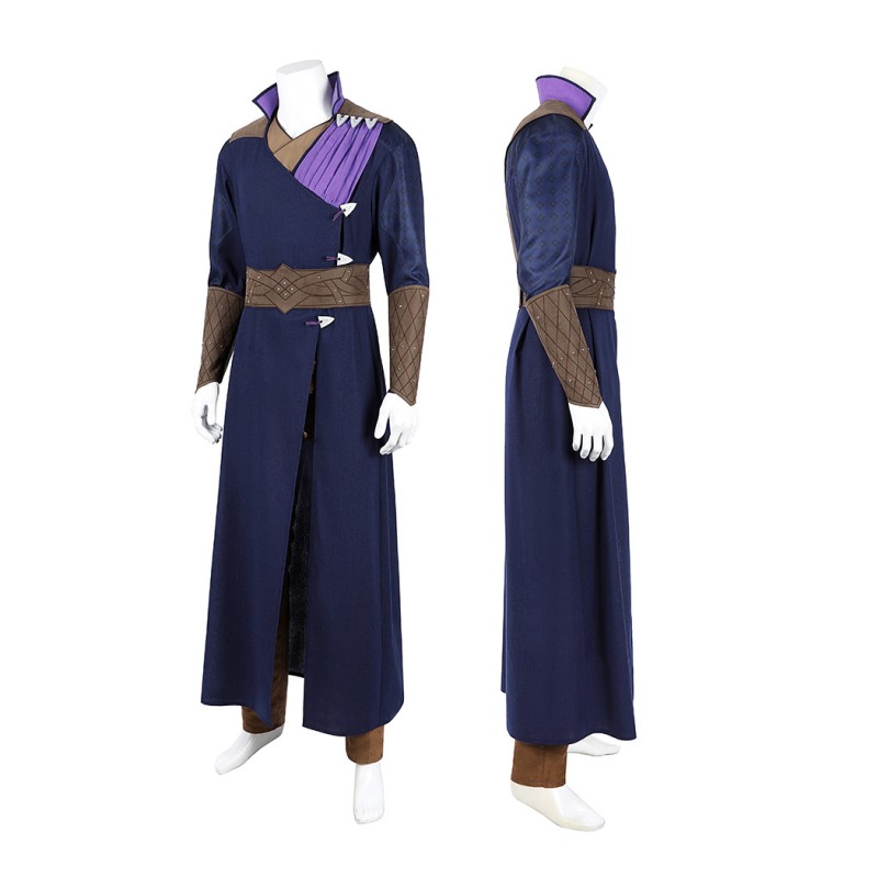 Gale Dekarios Costume Baldurs Gate 3 Cosplay Suit Purple Halloween Outfit