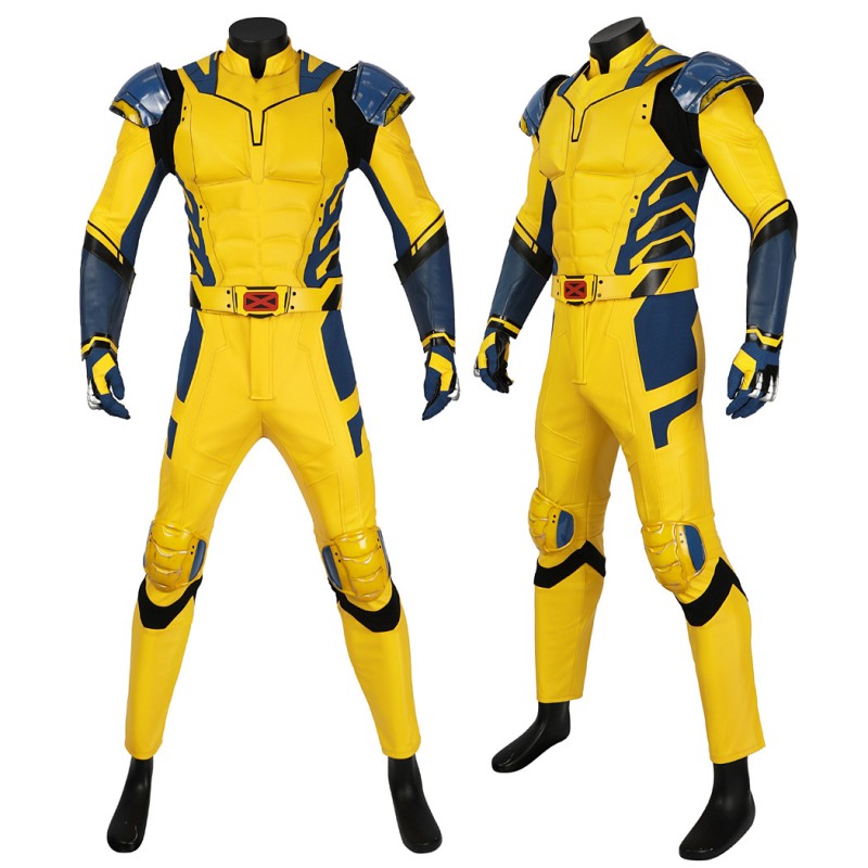 Wolverine Logan Costume Deadpool 3 Cosplay Suit Yellow Halloween Outfits