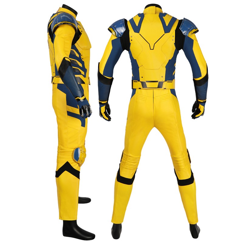 Wolverine Logan Costume Deadpool 3 Cosplay Suit Yellow Halloween Outfits