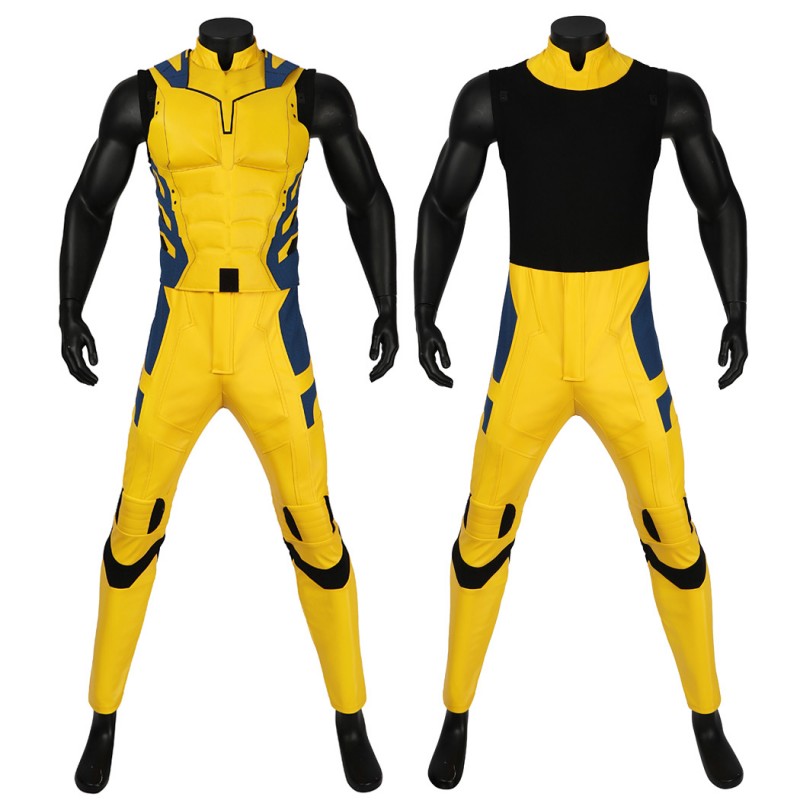 Wolverine Logan Costume Deadpool 3 Cosplay Suit Yellow Halloween Outfits