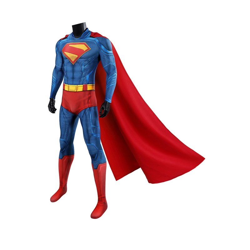 Ready To Ship - Clark Kent Jumpsuit Man Legacy Cosplay Costumes Male Halloween Suit