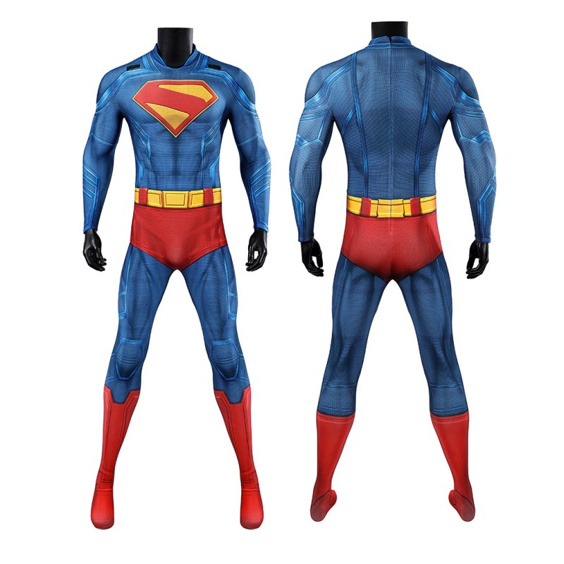 Clark Kent Jumpsuit Man Legacy Cosplay Costumes Male Halloween Suit