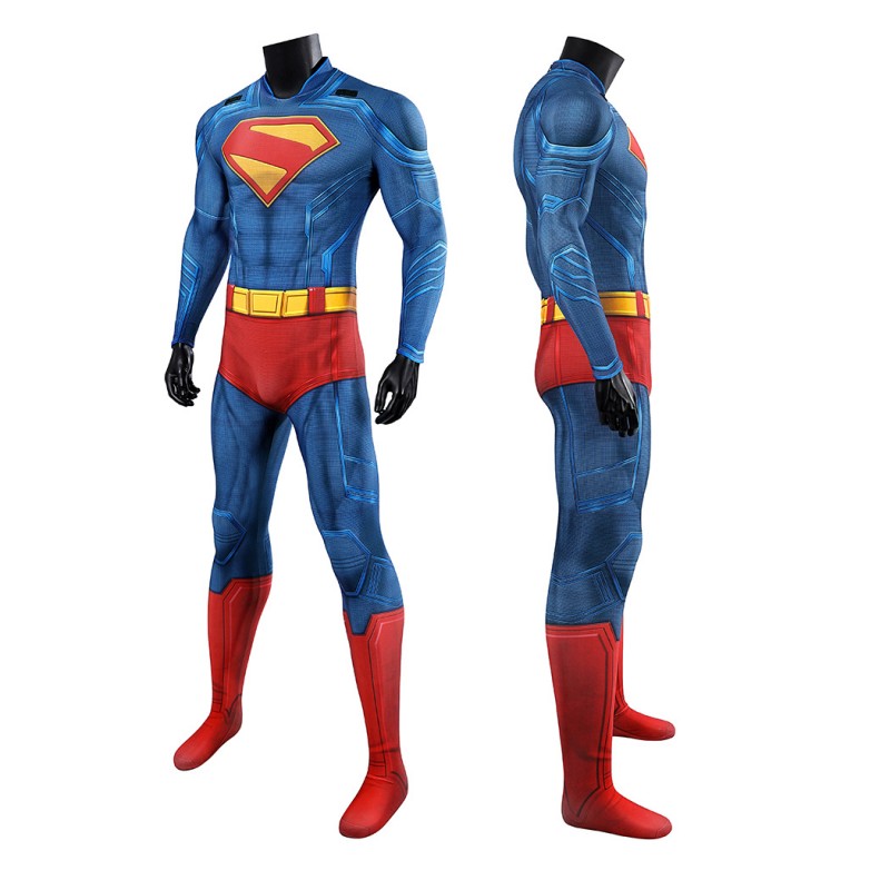 Clark Kent Jumpsuit Man Legacy Cosplay Costumes Male Halloween Suit