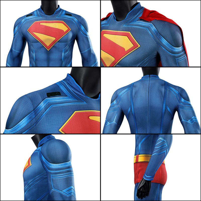 Ready To Ship - Clark Kent Jumpsuit Man Legacy Cosplay Costumes Male Halloween Suit