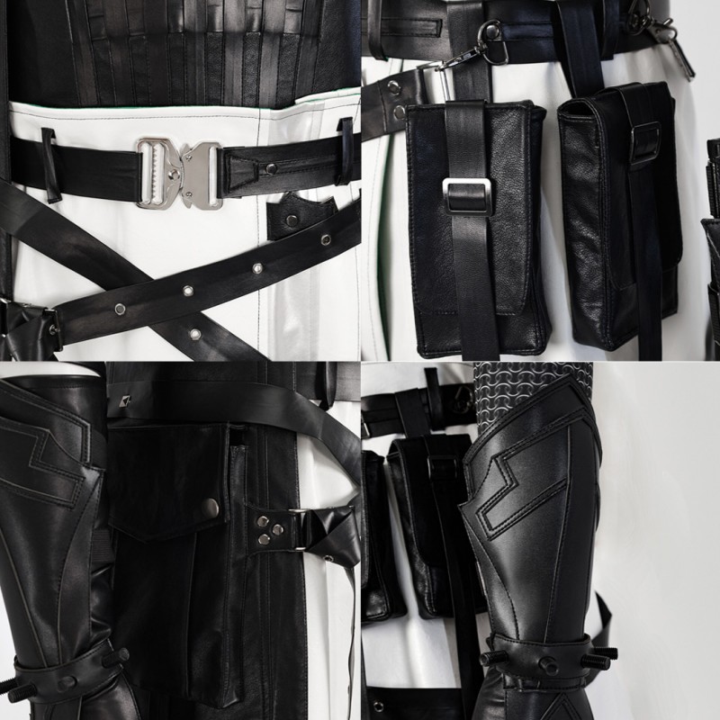 FF7 Cloud Strife Suit Final Fantasy VII Lifestream Cosplay Costumes