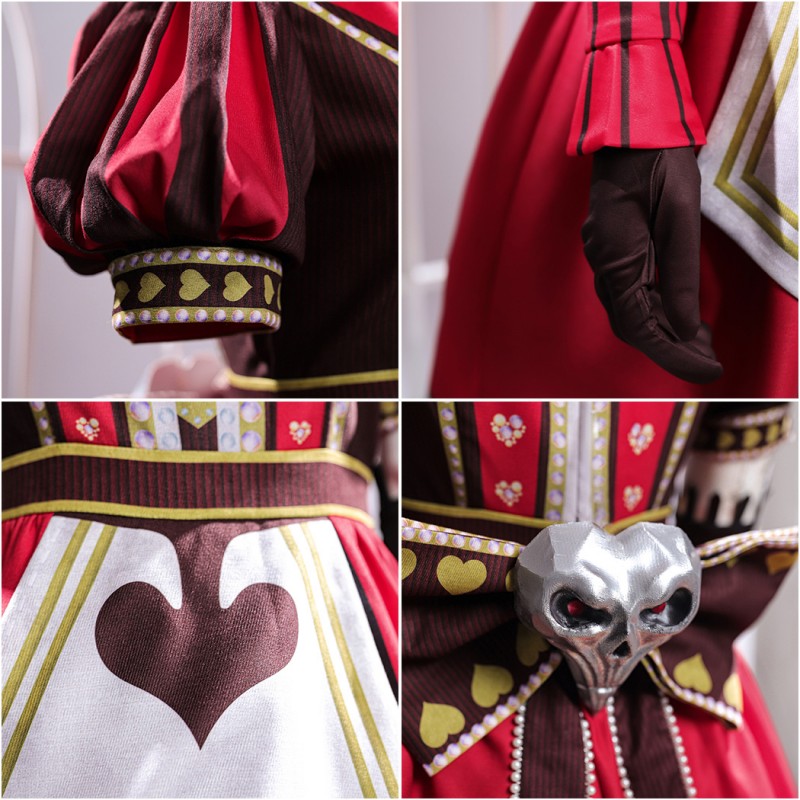 Alice Red Queen Costume Alice Madness Returns Cosplay Suit Women Halloween Outfits