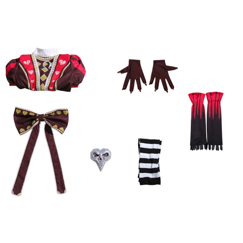 Alice Red Queen Costume Alice Madness Returns Cosplay Suit Women Halloween Outfits