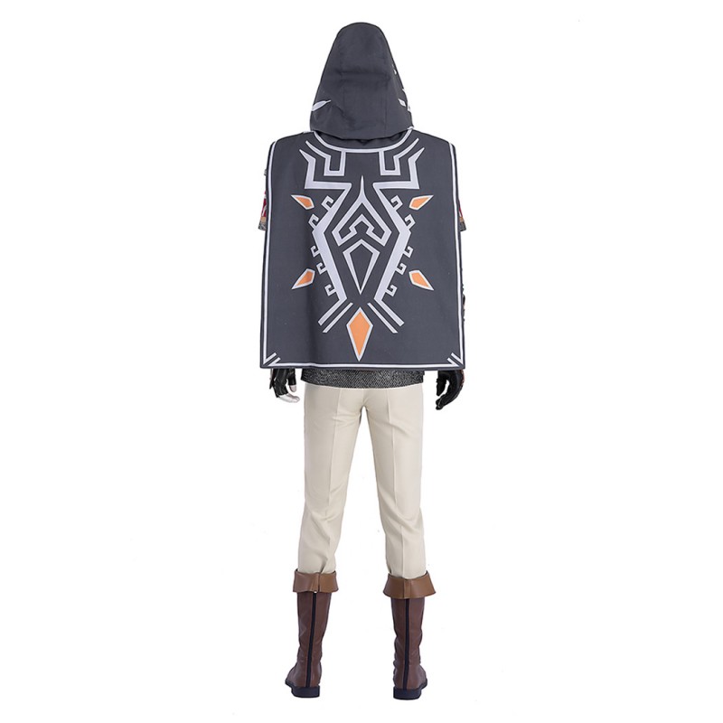 Zelda Tears of the Kingdom Link Hylian Tunic Costume Game The Legend of Zelda Halloween Cosplay Suit