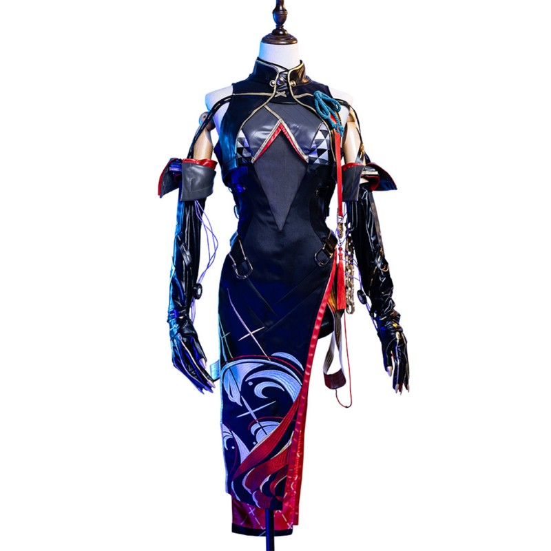 Wuthering Waves Cosplay Yinlin Costume Game Halloween Cosplay Suit Dress Uniform