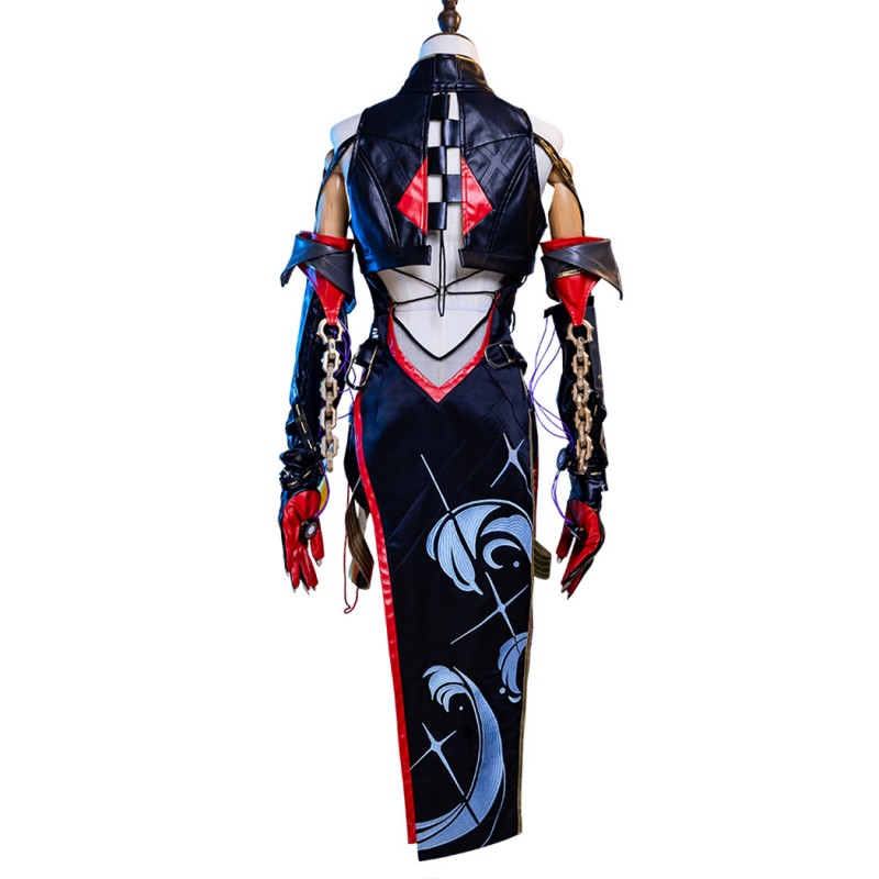 Wuthering Waves Cosplay Yinlin Costume Game Halloween Cosplay Suit Dress Uniform